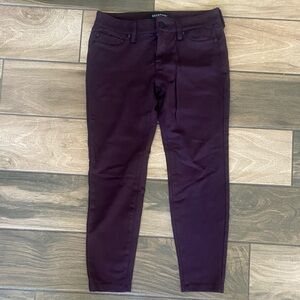 Liverpool burgundy skinny dress pants 2 petite from stitch fix